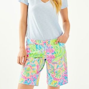 Lilly Pulitzer Bay Ave Bermuda Shorts NWT 6